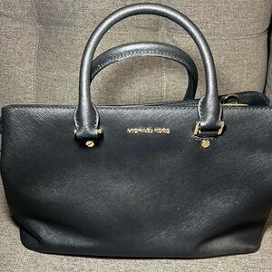 Michael Kors Black Satchel Bag